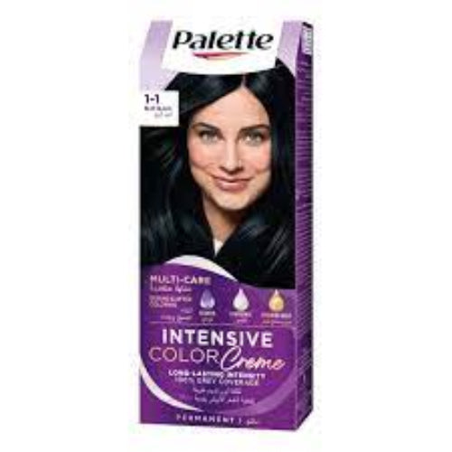 Palette Intensive Hair Color Cream Blue Black 1-1
