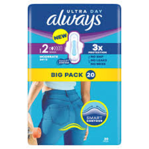Always Ultra Day 20 Pads Duo Long Plus
