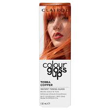 Clairol 130ml Colour Gloss Up Terra Copper072239317556