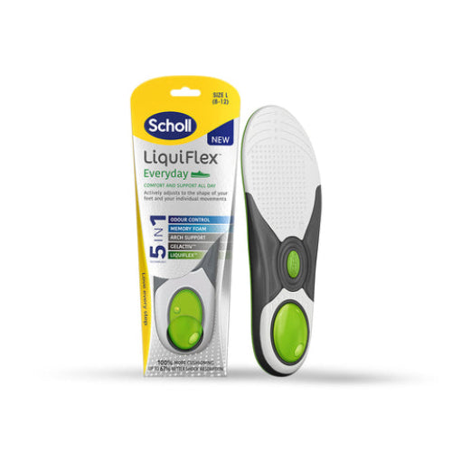Scholl LiquiFlex Everyday 5in1 Insoles Small Νο36-41