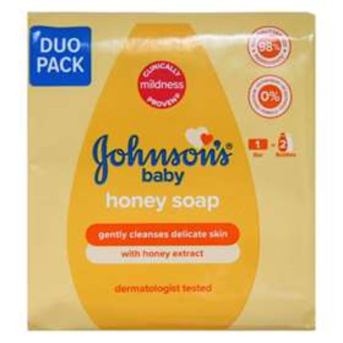 Johnsons Baby Honey Soap Duo 2x90g