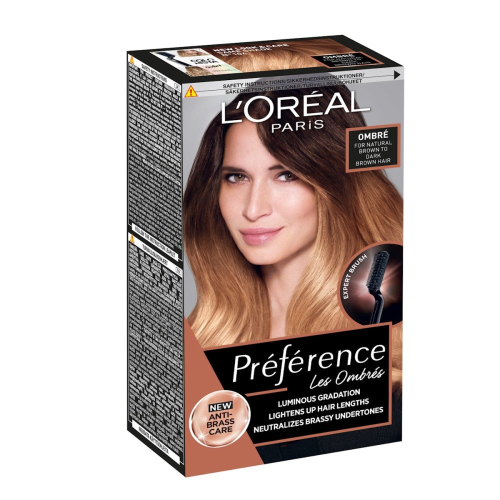 L'Oréal Paris Preference Ombre Natural Brown To Dark Brown Hair