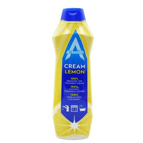 ASTONISH 500ML CREAM CLEANER LEMON FRESH