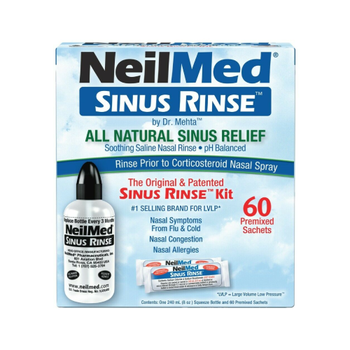 NEILMED SINUS RINSE KIT 60 PACKETS