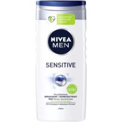 NIVEA MEN SENSITIVE SHOWER GEL 250ML