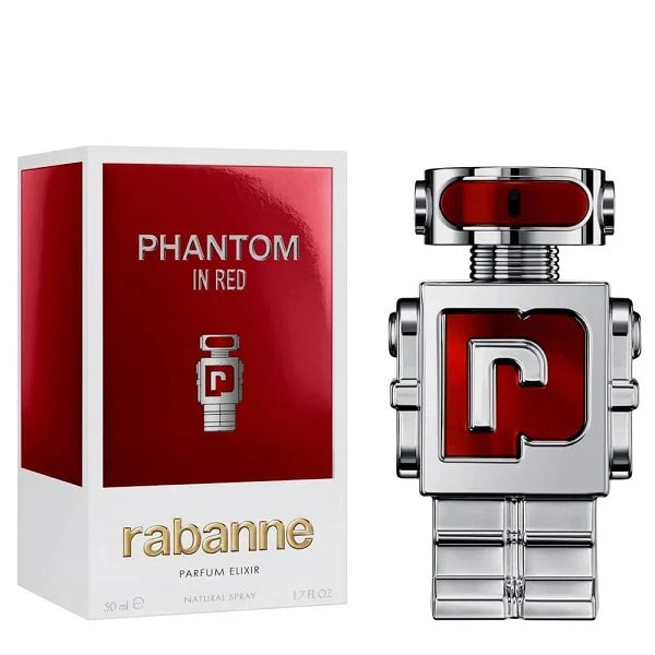 Paco Rabanne Phantom In Red 50ml Parfum Elixir Spray