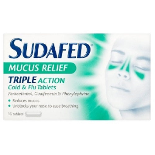 SUDAFED MUCUS DAY & NIGHT 16 CAPSULES