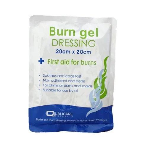 Burn Gel Dressing 20 x 20cm - Single