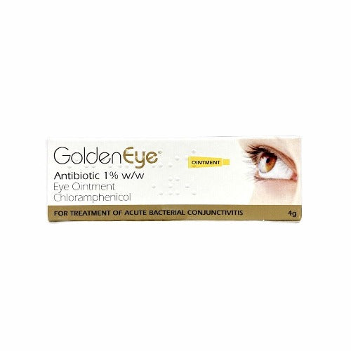 GOLDEN EYE ANTIBIOTIC EYE OINT 4G