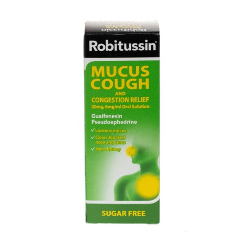 ROBITUSSIN MUCUS+CONGEST 100ML