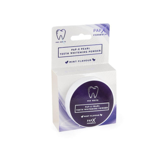 Pro White Pap-x Pearl Teeth Whitening Powder Mint Flavour 30g