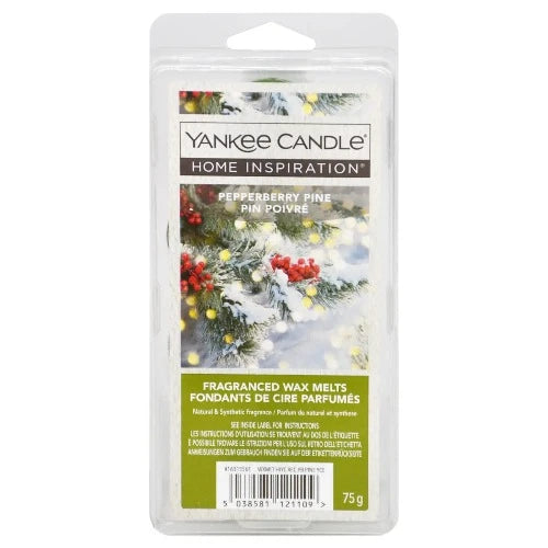 YANKEE CANDLE  INSPIRATION PEPPERBERRY PINE 75G WAX MELTS