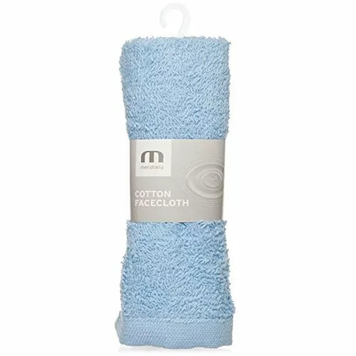 face cloth baby blue