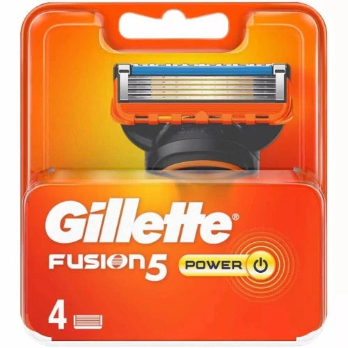 GILLETTE FUSION PWR BLADES 4