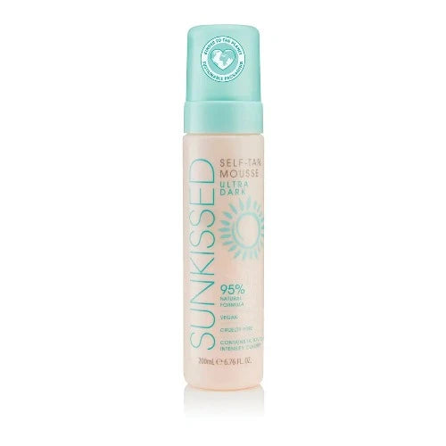 SUNKISS SELF TAN MOUSSE ULTRA DARK 200ML