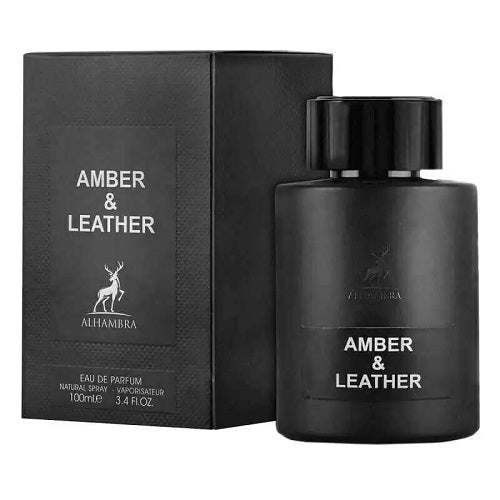 Amber & Leather Perfume 100ml EDP by Maison Alhambra For Men