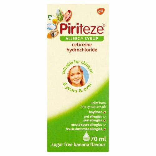 Piriteze 70ml Syrup