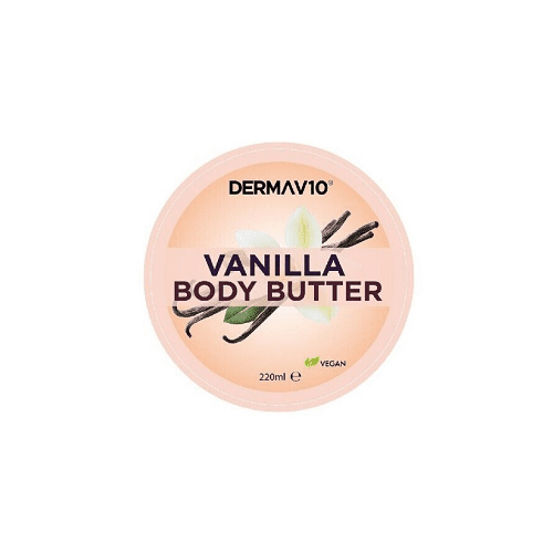 Dermav10 Vanilla 220ml Body Butter