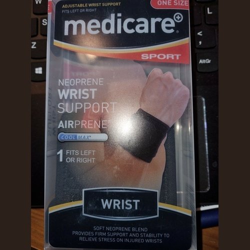 MEDICARE SPORT WRIST 1 SIZE SUPPORT