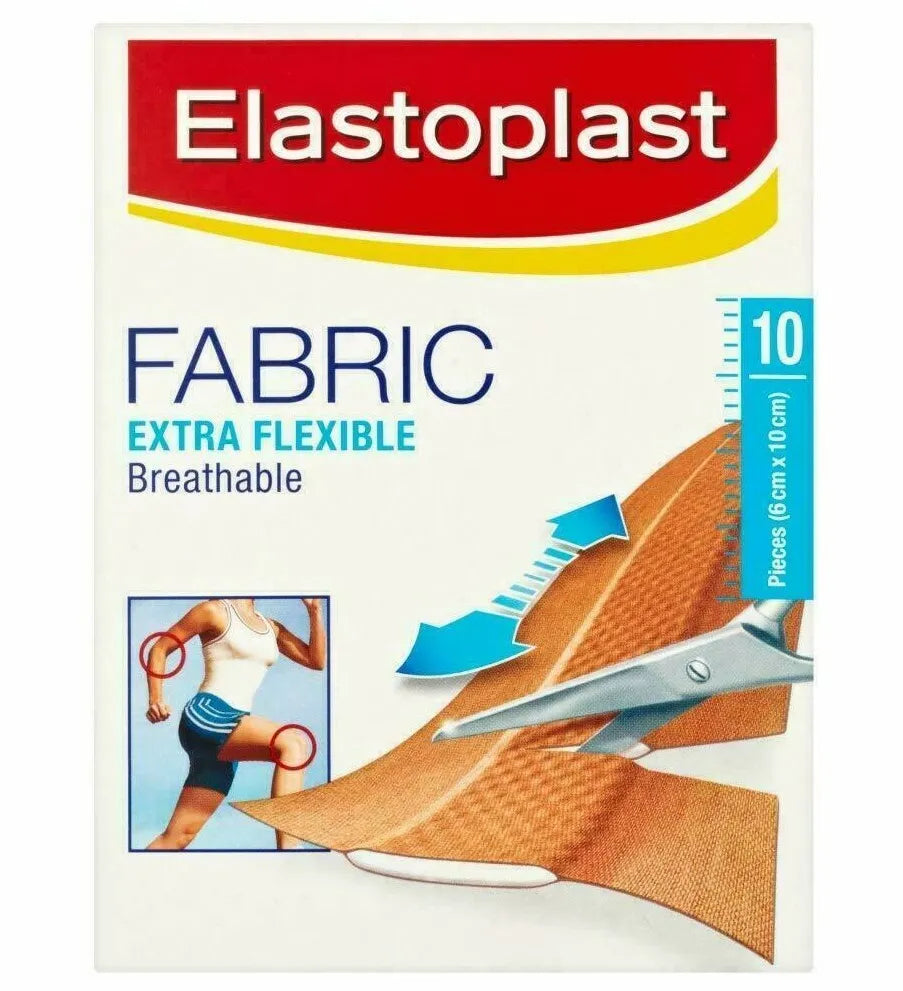 Elastoplast Fabric Extra Flexible - 10 Plasters