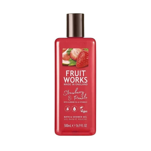 F/WORKS STRAWBERRY S/GEL 500ML