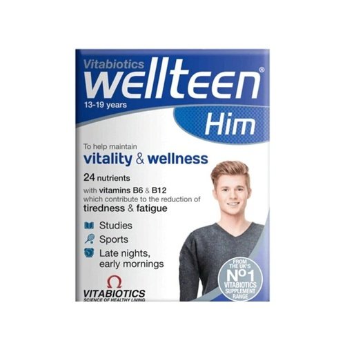 VITABIOTICS WELLTEEN HIM - 30 TABLETS