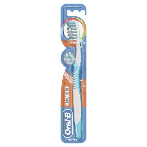 ORAL B T/BRUSH COMPLETE CLEAN MED