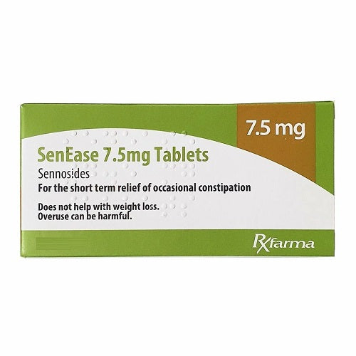 Rxfarma Natural Senna 7.5mg Laxatives  20 Tablets