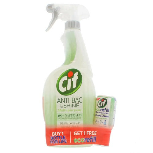 Cif 750ml Power & Shine Anti-Bacterial