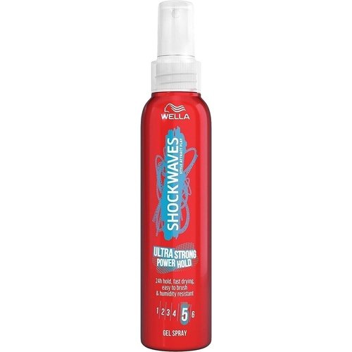Wella Shockwaves Ultra Strong Power Hold Gel Spray, 150 ml