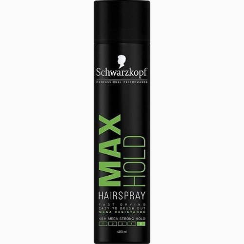 SCHWARZKOPF HAIRSPRAY MAX HOLD 400ML