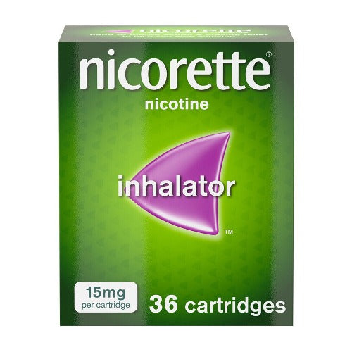 NICORETTE INHALATOR 36 CARTRI