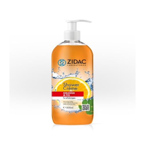 ZIDAC ORANGE & FIG SHOWER GEL 500ML