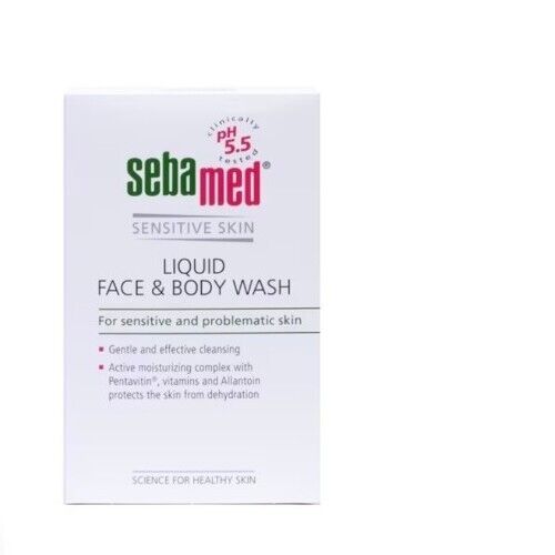 SEBAMED LIQ FACE & BODY WASH 200ML