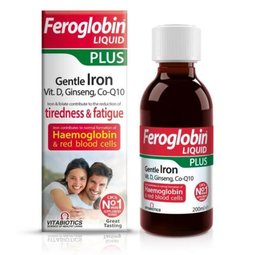 Vitabiotics Feroglobin Liquid Plus - 200ml