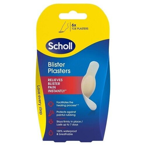 SCHOLL TOE BLISTER PLASTERS - 5PCS