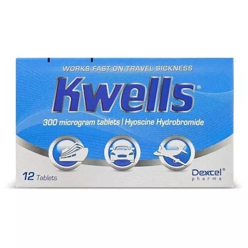 Kwells Travel 12 Sickness Tablets