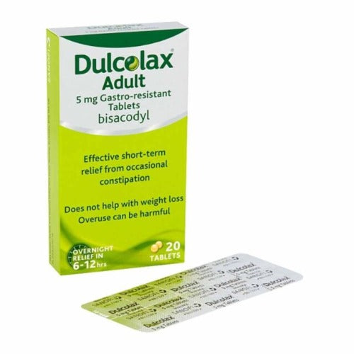 Dulcolax 5mg Gastro-resistant Tablets 20 Tablets