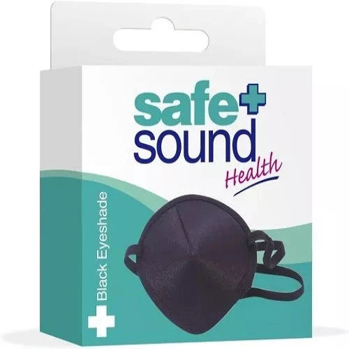 Safe +Sound Black Eyeshade