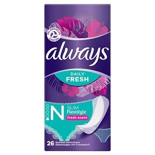 Always Daily Fresh 26slim Fresh Scent