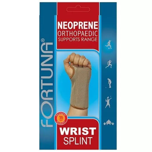 FORTUNA NEOPRENE ORTHOPAEDIC WRIST SPLINT - LEFT  MEDIUM