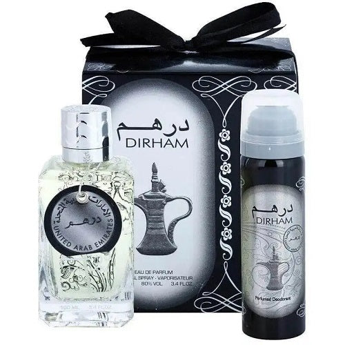 Dirham Silver 100ml EDP with Deodorant by Ard Al Zaafaran