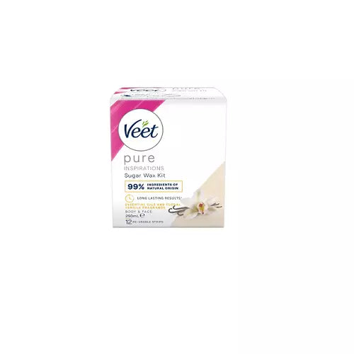 Veet Warm Microwavable Wax For Face And Body For Normal Skin 250ml