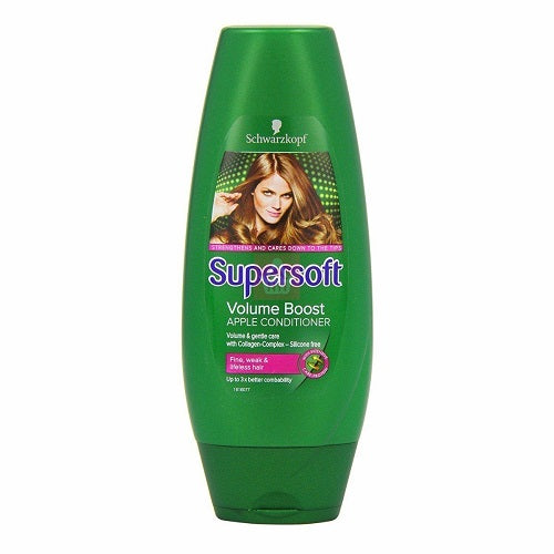 SCHWARZKOPF SUPERSOFT VOLUME BOOST APPLE CONDITIONER - 250ML