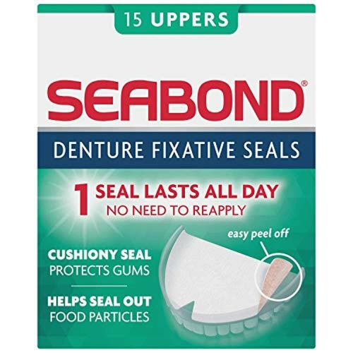 Seabond Denture Fixative Seals - 15 Uppers