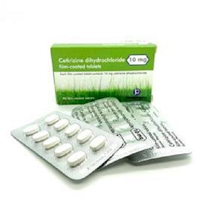Cetirizine 10mg Tablets 30Film-coated tablets