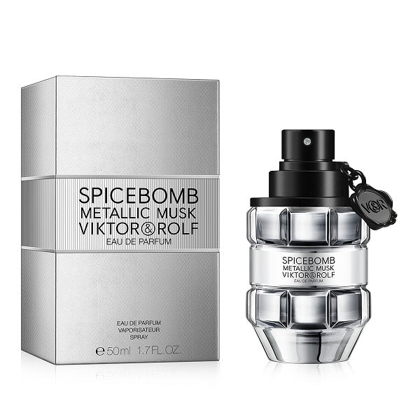 Viktor & Rolf Spicebomb Metallic Musk Pour Homme 50ml Eau De Parfum Spray