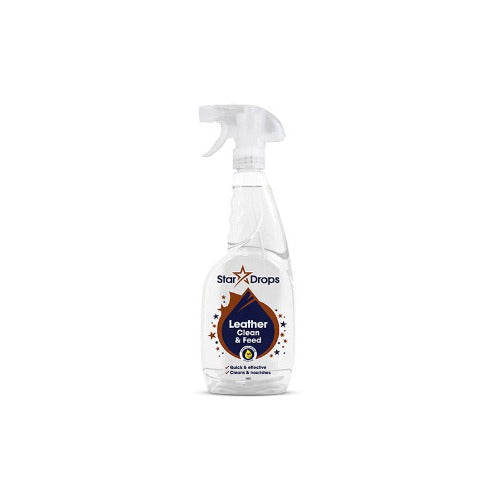 STARDROPS CLEAN AND FEED LEATHER 750ML