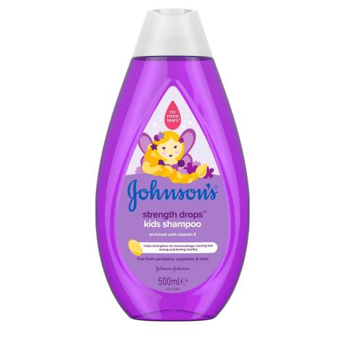 Johnsons Baby 500ml Shampoo Strength Drops