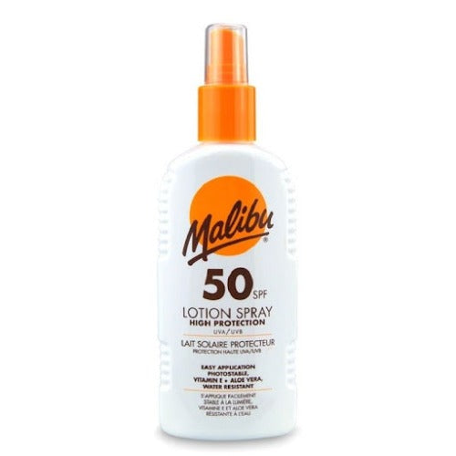 MALIBU  LOTION SPRAY  SPF 50 200ML